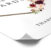 ボーホーバレンタイン ギフトとカード サイン (角)