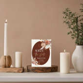 ボーホーパンパスグラス セーブ・ザ・デート ご案内 招待状