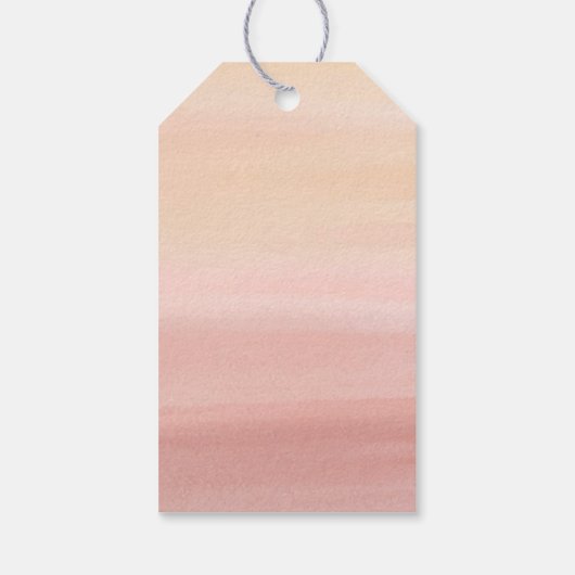 ボーホーパンパスベイビーシャワーのギフトタグありがとうございます ギフトタグ (裏面)