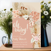 ボーホーパンパス フラワシャワー 招待状