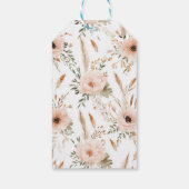 ボーホーフォックスガール 1歳の誕生日 どんな年齢にも使えるギフトタグ ギフトタグ (裏面)