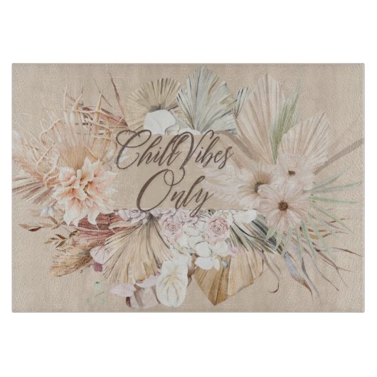 ボーホーフラワーカッティングボード カッティングボード (正面)