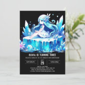 ボーホープリンセスの誕生日 招待状 (スタンド正面)