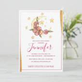 ボーホームーンベイビーシャワー 招待状 (スタンド正面)