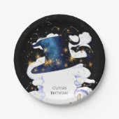 ボーホーワンド魔法ウィザード誕生日 ペーパープレート (正面)