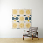 ボーホー天日月文様 タペストリー (インサイチュ(横))