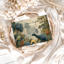 ボーホー恐竜ベイビーシャワー ディーパーレルフラッフル