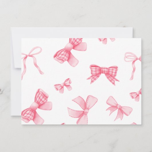 ボーホー服飾ラインの赤ちゃんへの本のリクエストカード 招待状 (裏面)