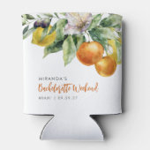 ボーホー水彩オレンジ レモン バチェロレッテ 缶クーラー (裏面)