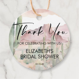 ボーホー水彩デザート自然ケーキサンクス フェイバータグ