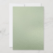 ボーホー水彩レモン ブライダルシャワー 招待状 (裏面)