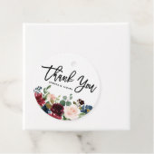 ボーホー水彩秋の花ガーランド感謝祭 フェイバータグ (インサイチュ)