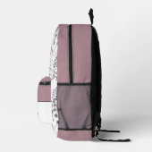 ボーホー水彩花嫁バックパック プリントバックパック (右)