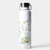 ボーホー水彩蝶園パーソナライズド ウォーターボトル