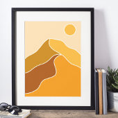 ボーホー現代風壁アートプリント、価値ポスターペーパー ポスター