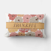 ボーホー秋のファームハウス 感謝の季節 サンクスギビング ランバークッション (正面)