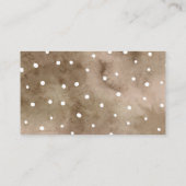 ボーホー秋の恋人 パンパスグラス おむつくじ エンクロージャーカード (裏面)