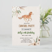 ボーホー精神をテーマにしたパーティー 招待状 (スタンド正面)