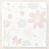 ボーホー素朴スタイルコースター ガラスコースター (裏面)