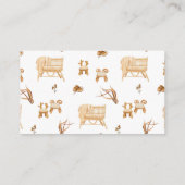 ボーホー衣類ライン ディスプレイ シャワー エンクロージャーカード (裏面)