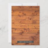 ボーホー アステカ トライバル アロー ワイルド ワン 男の子 1歳 誕生日 招待状 (裏面)