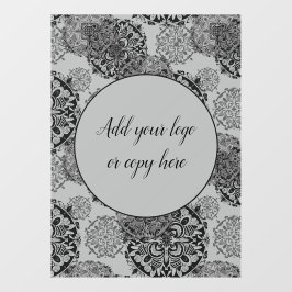 ボーホー ウォーム グレイズ マンダラ ウィンドウサイン