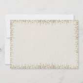 ボーホー ウッドランドクリッターズ ベイビーシャワー 招待状 (裏面)