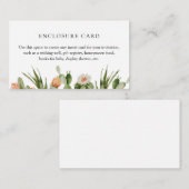 ボーホー カクタス オーダーメイド エンクロージャー カード (正面/裏面)