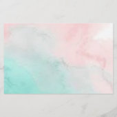 ボーホー ゲス フー ベイビー シャワー ゲーム チラシ (裏面)