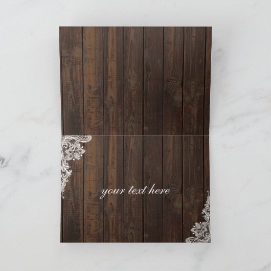 ボーホー サンキライ アントラー ウッドレース 結婚式 感謝 (内部)