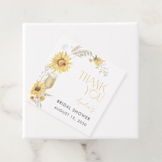 ボーホー サンキライ ブライダル シャワー サンクスユー フェイバータグ (インサイチュ)