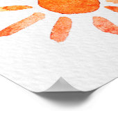 ボーホー サンシャイン ぬいぐるみ 子供部屋 インテリア ポスター (角)