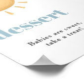 ボーホー サンシャイン ベイビー シャワー デザート サイン (角)