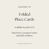 ボーホー シック ウォーターカラー ペコック フェザー プレイスカード