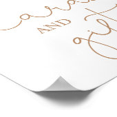 ボーホー シック ドライパーム カードとギフト サイン (角)