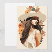 ボーホー シック フラワル エレガンス (正面/裏面)