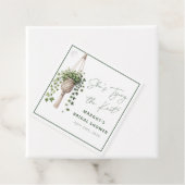 ボーホー シック ボタニカル「結婚しよう」 ブライダル シャワー フェイバータグ (インサイチュ)