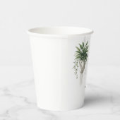 ボーホー シック ボタニカル「結婚しよう」ブライダル シャワー 紙コップ (右)