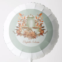 ボーホー テラコッタ サージ グリーン フローラル ANY イベント