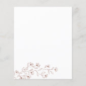 ボーホー テラコッタ フラワー シグネチャータイプ 予算内で実現 チラシ (裏面)