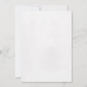 ボーホー トライバル ドリームキャッチャー ベビーシャワー 招待状 (裏面)