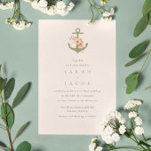 ボーホー ナウチカル ウェディング インビテーション