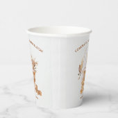 ボーホー バシネット ネイザリー ベイビー シャワー 紙コップ (右)