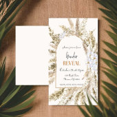 ボーホー パンパス グラス 性別発表 招待状