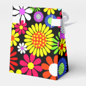 ボーホー ヒッピーの花嫁 フラワーパターン フェイバーボックス (裏面サイド)