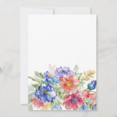 ボーホー ビバント フラワーズ インビテーション (裏面)