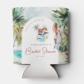 ボーホー ビーチ サーフ サマー ブライダル シャワー 缶クーラー (裏面)