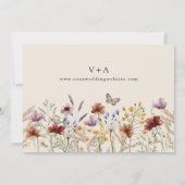 ボーホー フォト セーブ・ザ・デート (裏面)