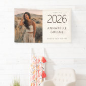 ボーホー フォト 卒業 バナー クラス オブ 横断幕 (インサイチュ)