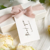 ボーホー フラフィー パンパス グラス ブライダル シャワー サンクス ギフトタグ